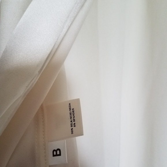 Ann Taylor Silk Blouse, size XSP, Winter White - Picture 4 of 7